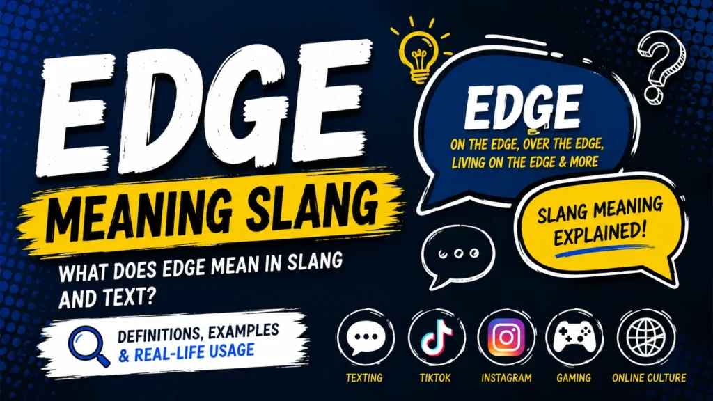 Edge Meaning