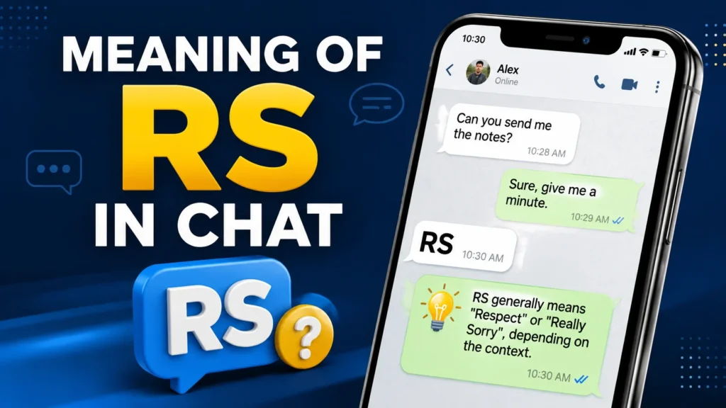 RS Meaning