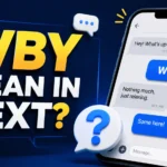 wby mean in text 2