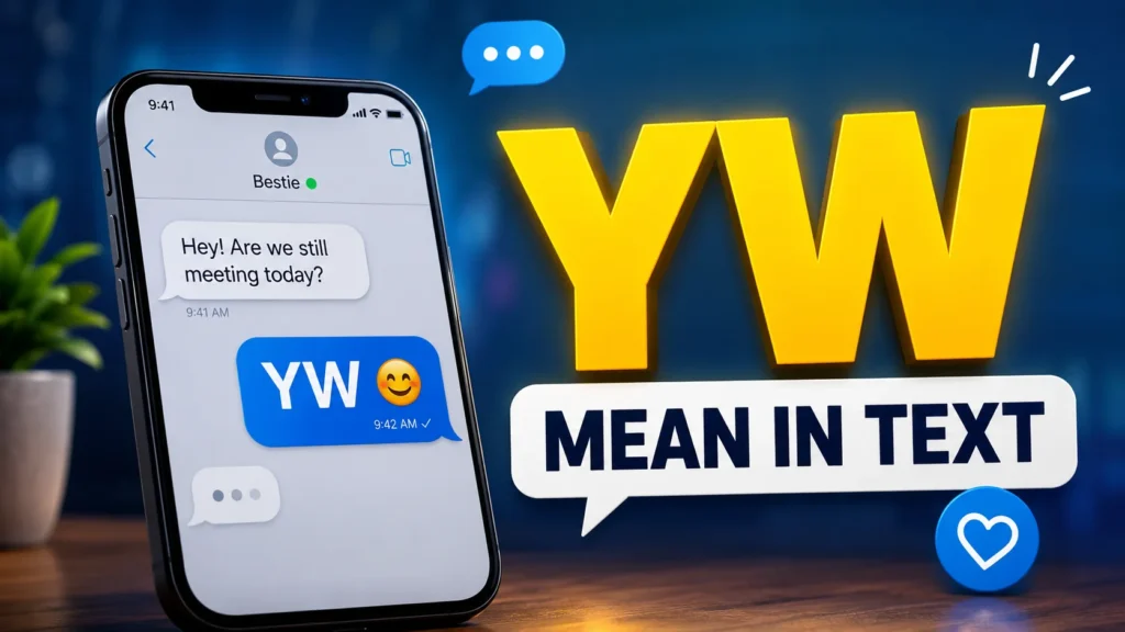 yw mean in text