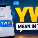 yw mean in text