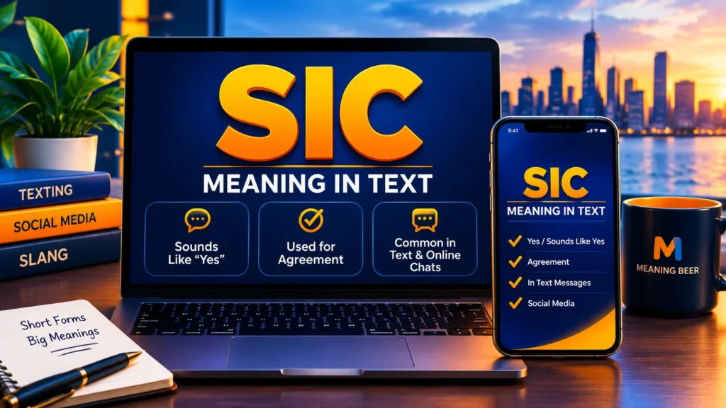 SIC Meaning