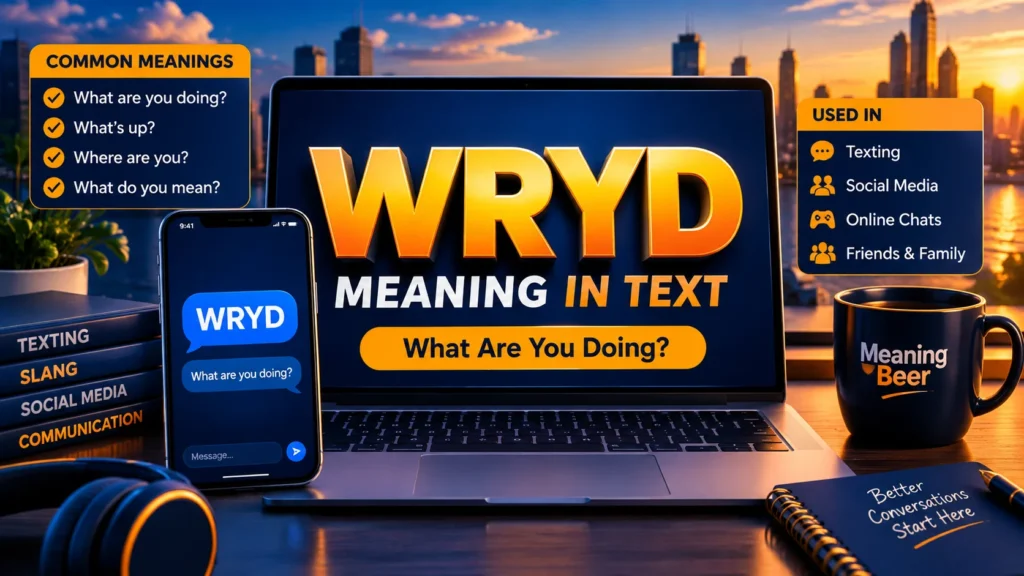 WRYD Meaning