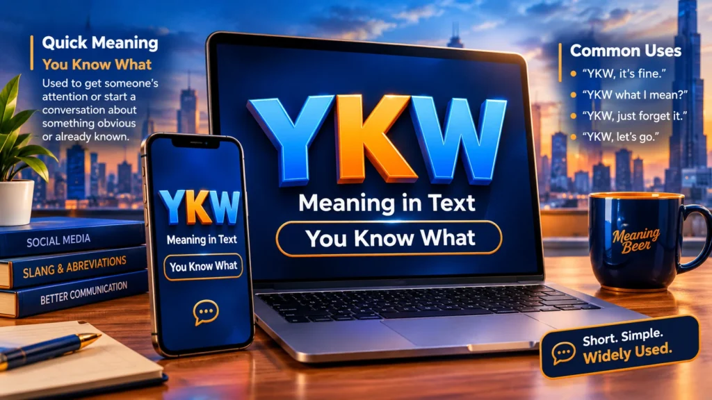 YKW Meaning