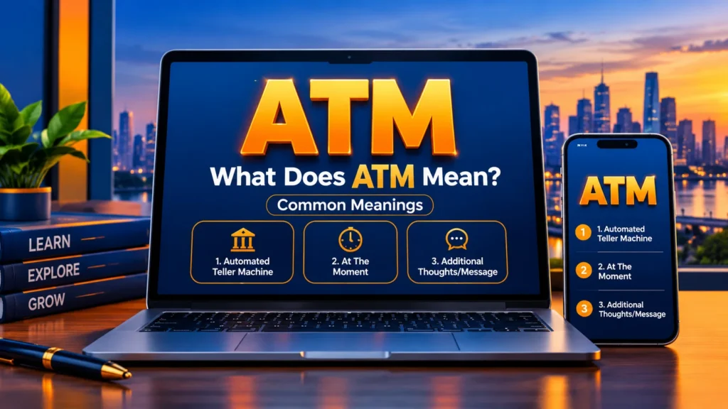 ATM Meaning