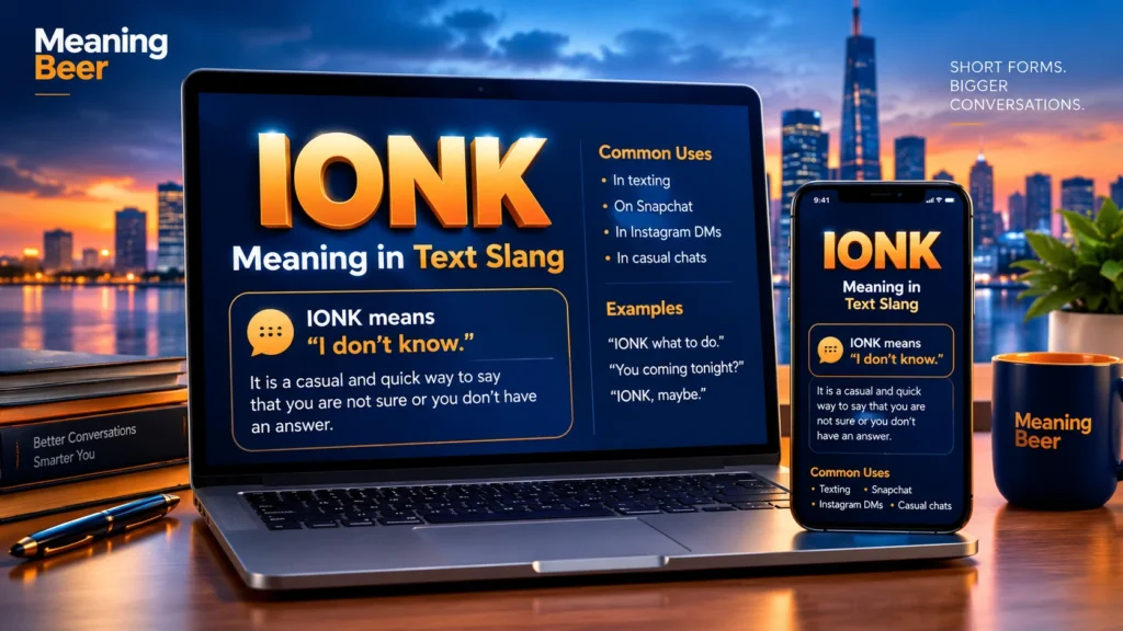 IONK Meaning